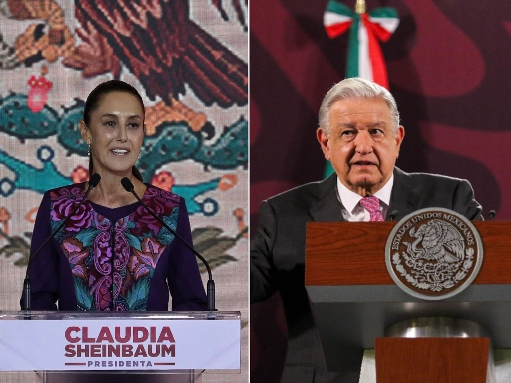 A pregunta expresa sobre el encuentro que tendrá con la lideresa de su movimiento y virtual presidenta electa tras el proceso electoral del domingo 2 de junio, el jefe del Ejecutivo planteó que también definirán si viajan juntos a algún punto del país. Foto María Luisa Severiano y Cuartoscuro 