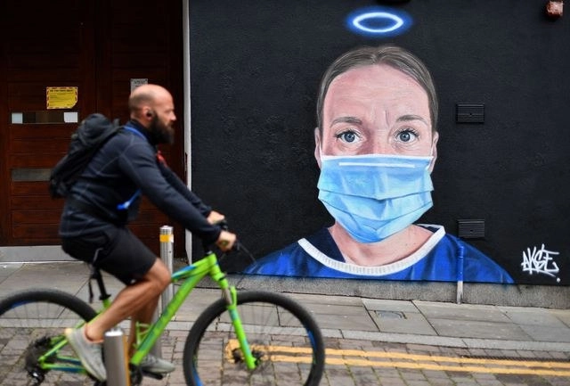 En Manchester, al norte de Inglaterra. Foto Afp 