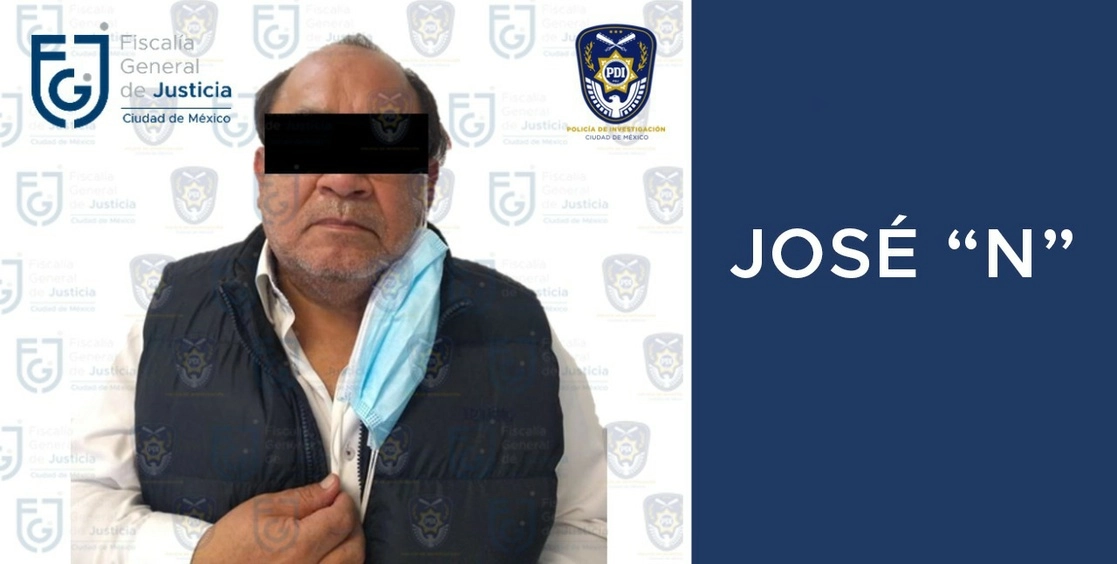 José Antonio “N”, ex contador en cinco empresas, está acusado de participar en cinco delitos de fraude genérico, entre 2012 y 2013. Imagen cortesía de la FGJ-CDMX