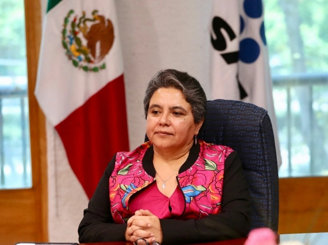 Raquel Buenrostro Sánchez, titular del Servicio de Administración Tributaria. Foto Luis Castillo / Archivo