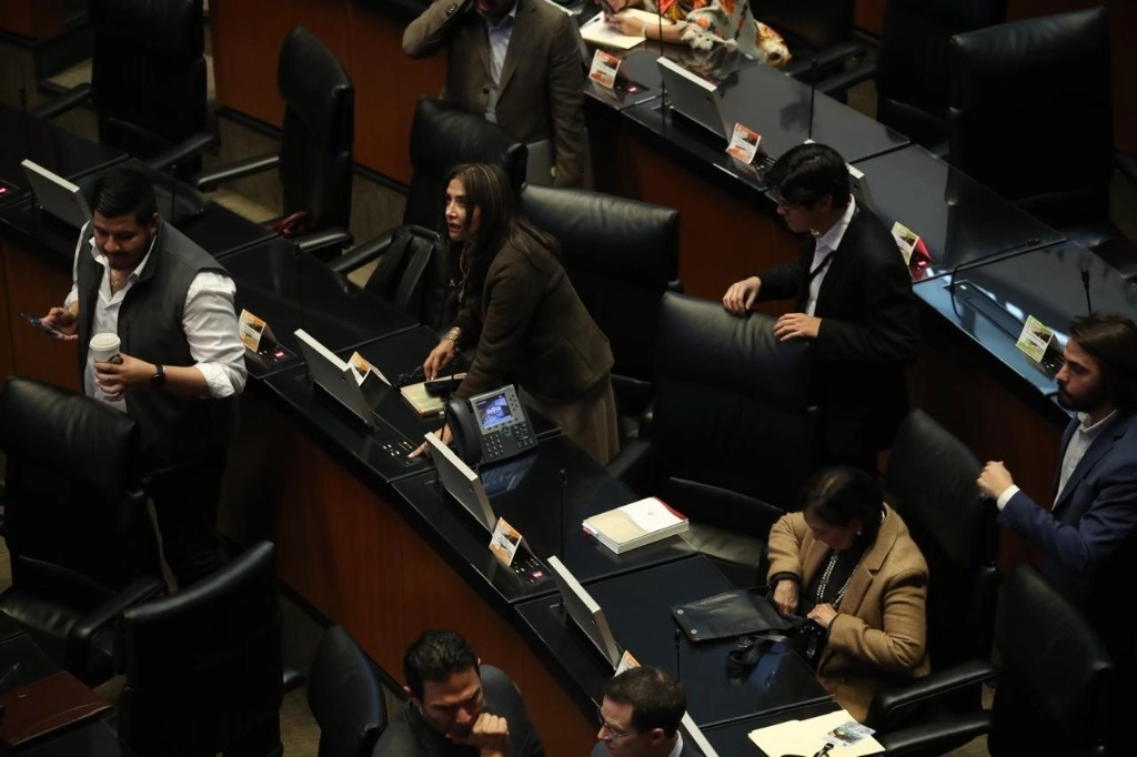 Legisladores durante la sesión de este 15 de octubre de 2024. Foto Yazmín Ortega