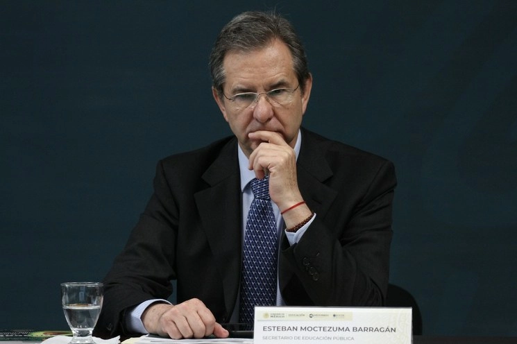 El titular de la SEP, Esteban Barragan en imagen de archivo. Foto María Luisa Severiano