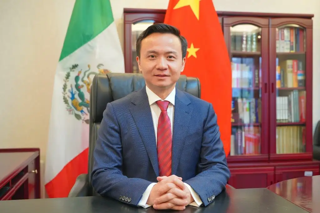 El embajador de China en México, Run Zhang. Foto tomada del sitio http://mx.china-embassy.gov.cn/esp / Archivo