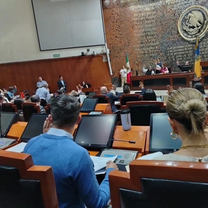 Sesión del Poder Legislativo de Jalisco en imagen de archivo. Foto