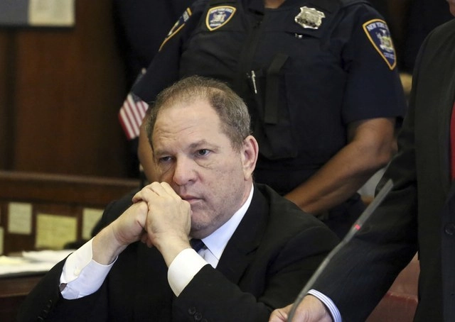 Harvey Weinstein, el 9 de julio pasado en una corte de Nueva York. Foto Ap

