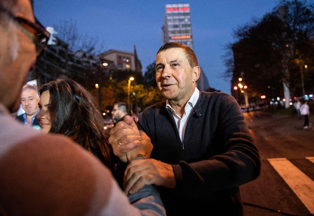 Arnaldo Otegi, el histórico dirigente de la izquierda separatista vasca y líder de EH-Bildu. Foto Afp / Archivo