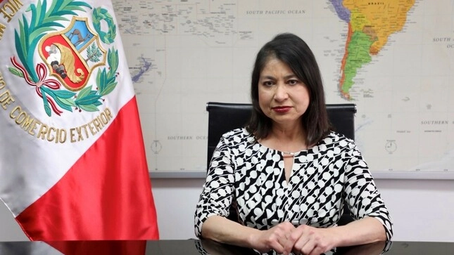 La canciller de Perú, Ana Cecilia Gervasi en imagen de archivo. Foto tomada de la página web www.gob.pe