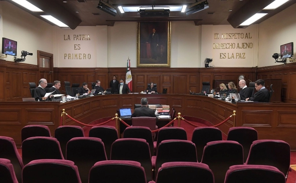 Sesión de trabajo de la Suprema Corte de Justicia de la Nación. Foto Cuartoscuro / Archivo