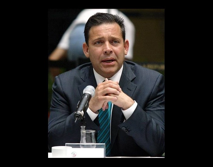 Eugenio Hernández Flores, ex gobernador de Tamaulipas. Foto Marco Peláez / Archivo
