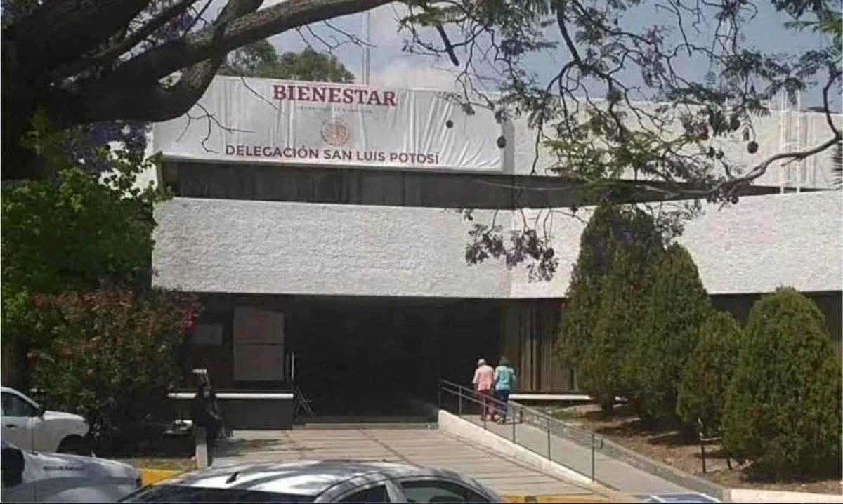 Oficinas de la delegación del Bienestar en San Luis Potosí. Foto 