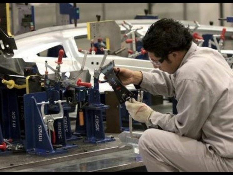 En abril y mayo la manufactura de vehículos y autopartes estuvieron suspendidas a la par del cierre económico en Estados Unidos.Foto María Luisa Severiano / Archivo