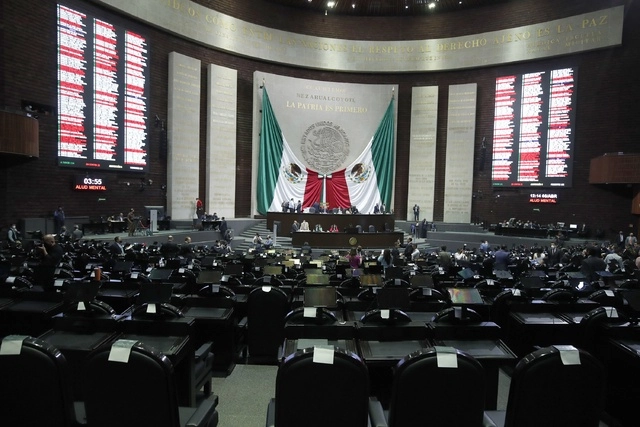 Sala de Sesiones de la Cámara de Diputados en imagen de archivo. Foto Cristina Rodríguez