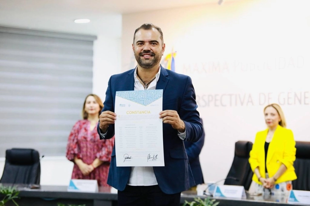 Gerardo Quirino, alcalde electo de Tlajomulco. Imagen tomada de su perfil de X
