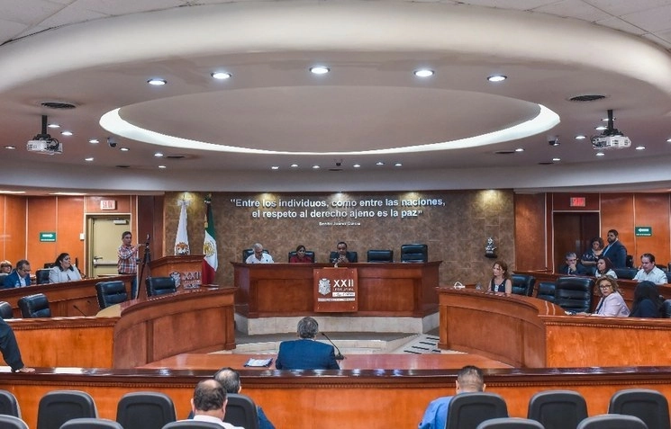 En imagen de archivo, una sesión del Congreso de Baja California. Foto Cuartoscuro