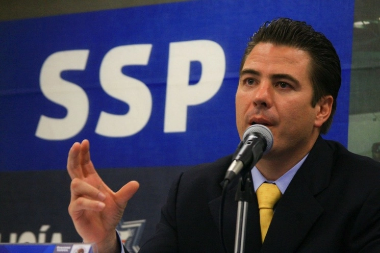 El ex coordinador de Inteligencia para la Prevención del Delito de la extinta Policía Federal, Luis Cárdenas Palomino. Foto Cuartoscuro / Archivo