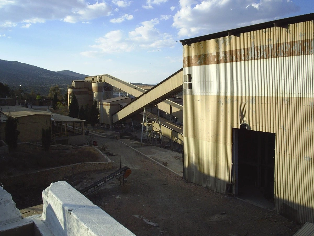 Mina San Martín en Sombrerete, Zacatecas. 