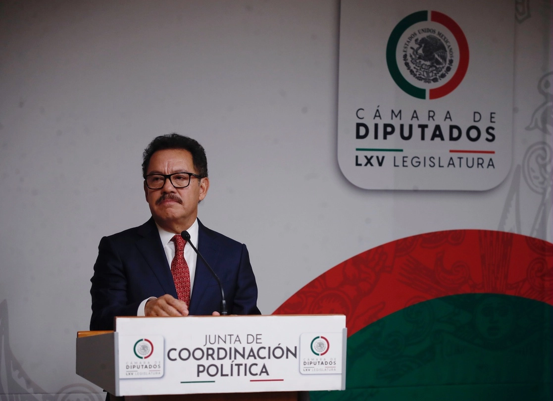 Ignacio Mier, presidente de la Jucopo en la Cámara de Diputados. Foto Cristina Rodríguez 