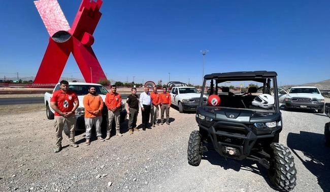 Las unidades se distribuirán en Baja California, Sonora, Chihuahua, Coahuila y Tamaulipas. Foto INM