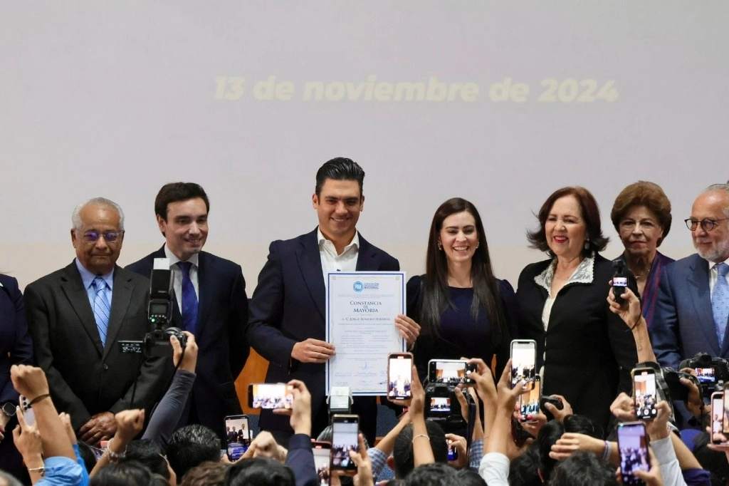 Jorge Romero Herrera, nuevo dirigente nacional del PAN. Foto Luis Castillo 