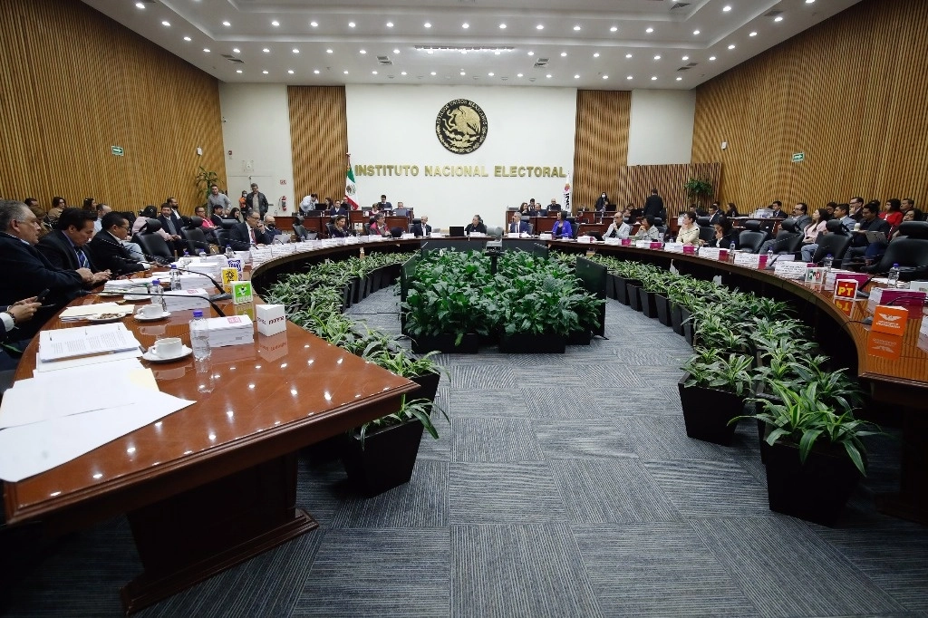 Durante una sesión del Consejo General del INE, el pasado 25 de enero de 2024. Foto Cristina Rodríguez 