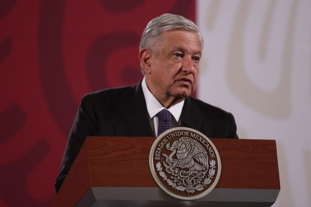 El presidente de la República, Andrés Manuel López Obrador, durante su conferencia matutina en Palacio Nacional, en la Ciudad de México, el 29 de septiembre de 2020. Foto Cuartoscuro