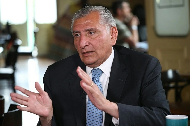 Adán Augusto López, aspirante a la coordinación nacional de los comités de la Cuarta Transformación. Foto María Luisa Severiano / Archivo