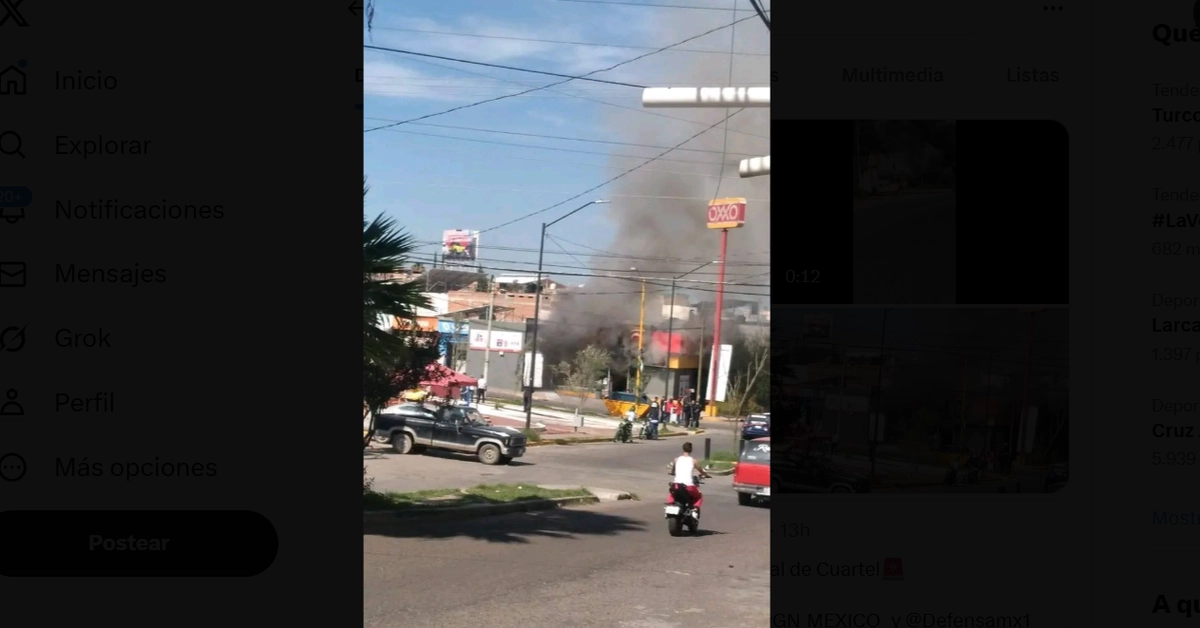 Grupos delictivos realizaron bloqueos como represalia por el decomiso. Foto