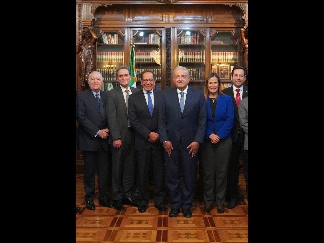 Hay más coincidencias que diferencias, dijo el dirigente empresarial en la reunión con el Ejecutivo por el término de su gestión. Foto cortesía Presidencia