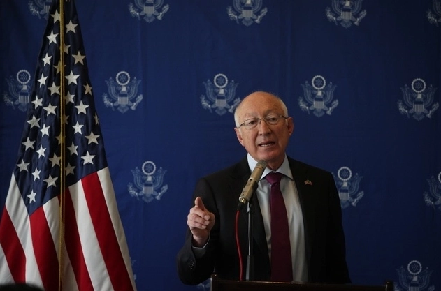 El embajador de EU en México, Ken Salazar en imagen de archivo. Foto Alfredo Domínguez