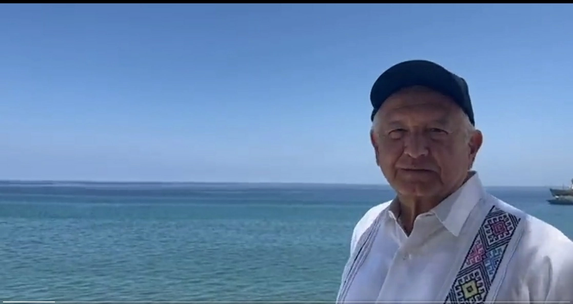 El Presidente recordó a uno de los presos más famosos de la isla, José Revueltas. Foto @lopezobrador_