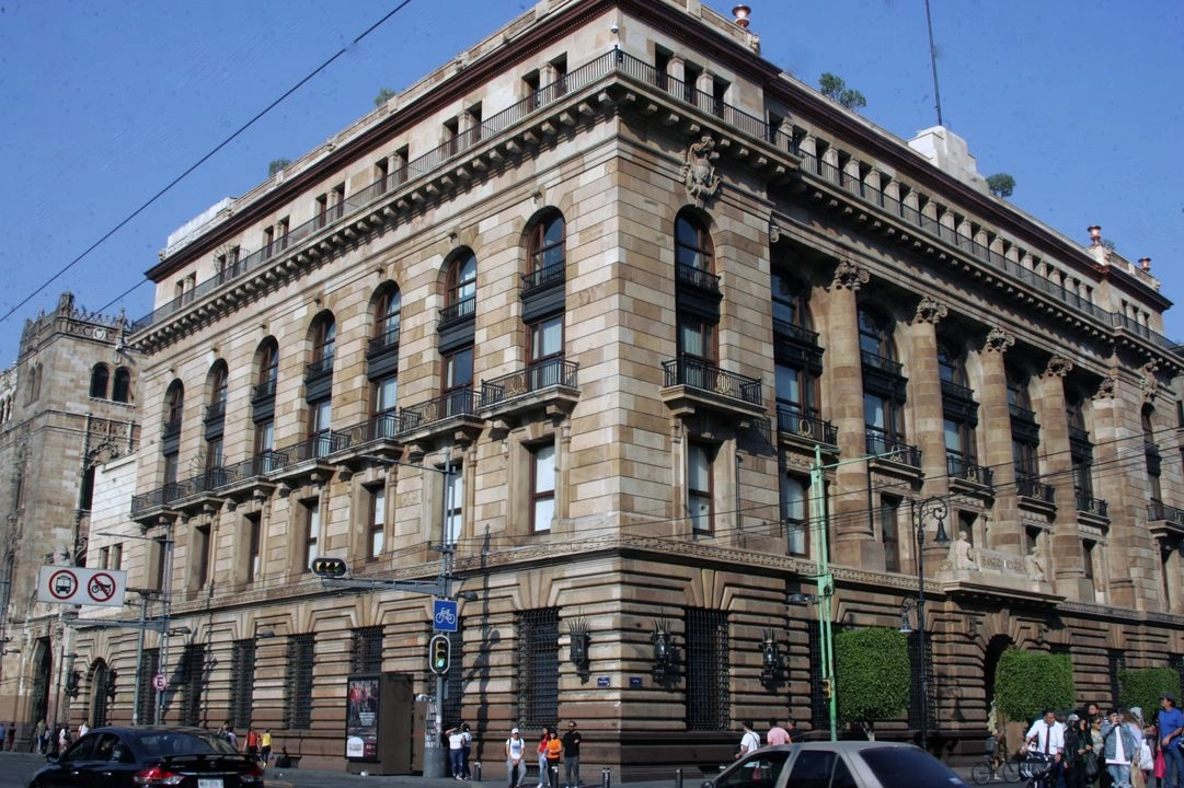 Edificio del Banco de México en la capital del país, el 12 de junio de 2025. Foto 