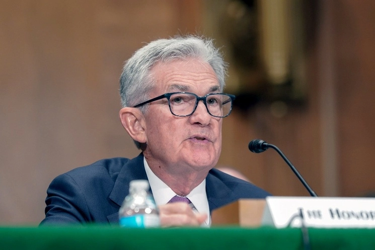 El presidente de la Fed, Jerome Powell, comparece ante la Comisión de Banca del Senado, el 22 de junio de 2023. Foto Ap