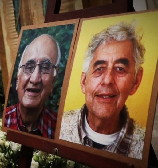La comunidad jesuita recordó a los dos sacerdotes asesinado hace dos años en Cerocahui, Chihuahua. Foto @Jesuitas_Mexico
