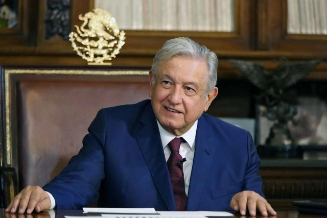 El presidente Andrés Manuel López Obrador después de su conversación con el mandatario ruso, Vladimir Putin el pasado 25 de enero de 2021. Foto Afp