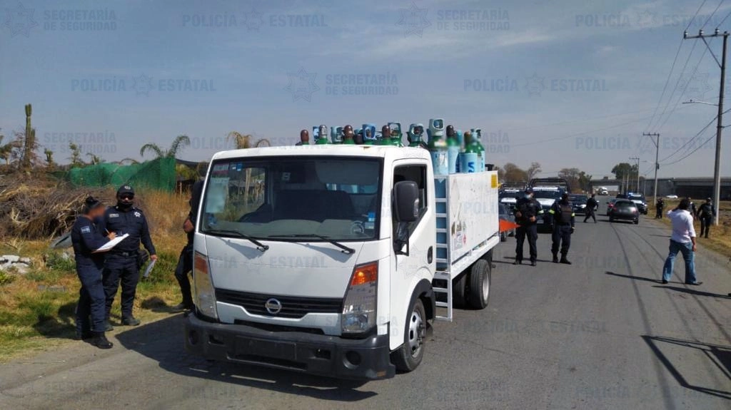 Los dos tripulantes de la unidad fueron arrestados y puestos a disposición del Ministerio Público, el 19 de enero de 2021. Foto cortesía SSEM