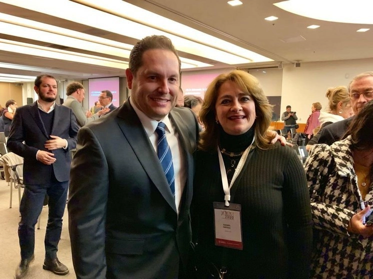 Luis Humberto Araiza, presidente de la Asetur. Foto tomada del Twitter de @Araizal