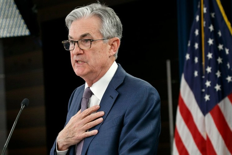 Jerome Powell, presidente de la FED. Foto Ap