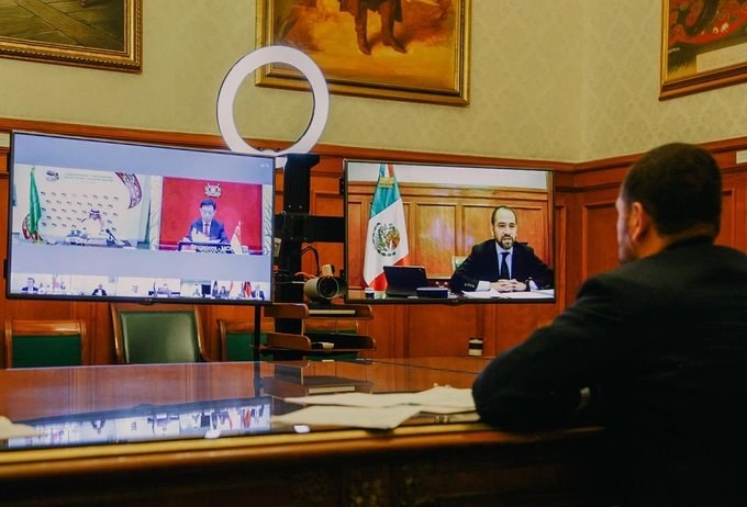 La recuperación económica dependerá de la evolución de la pandemia del coronavirus, por lo que la política económica deberá ajustarse a la nueva realidad, aseguró el secretario de Hacienda. Foto Twitter @ArturoHerrera_G