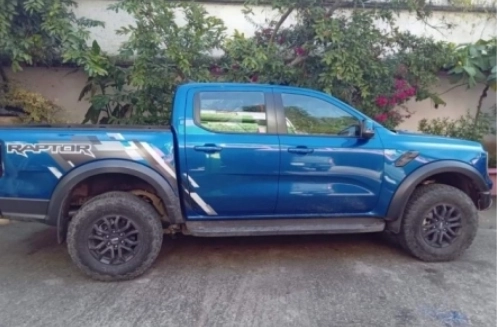 Camioneta de la alcaldesa de Mixtla de Altamirano, Veracruz, que fue recuperada. Foto difundida en redes sociales