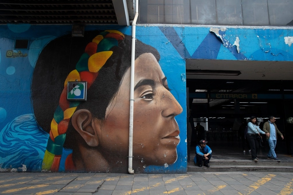 Un murales en Tlalpan, el 20 de julio de 2024. Foto María Luisa Severiano