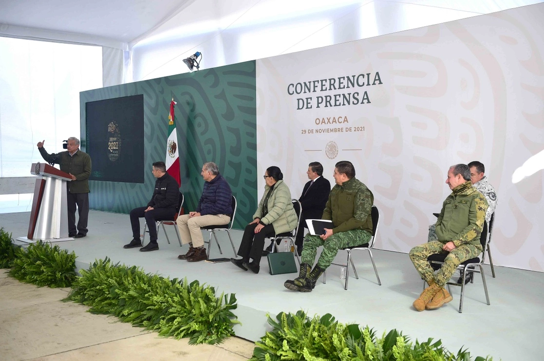El presidente Andrés Manuel López Obrador refrendó la estrategia de su gobierno en el sector energético. Foto cortesía Presidencia