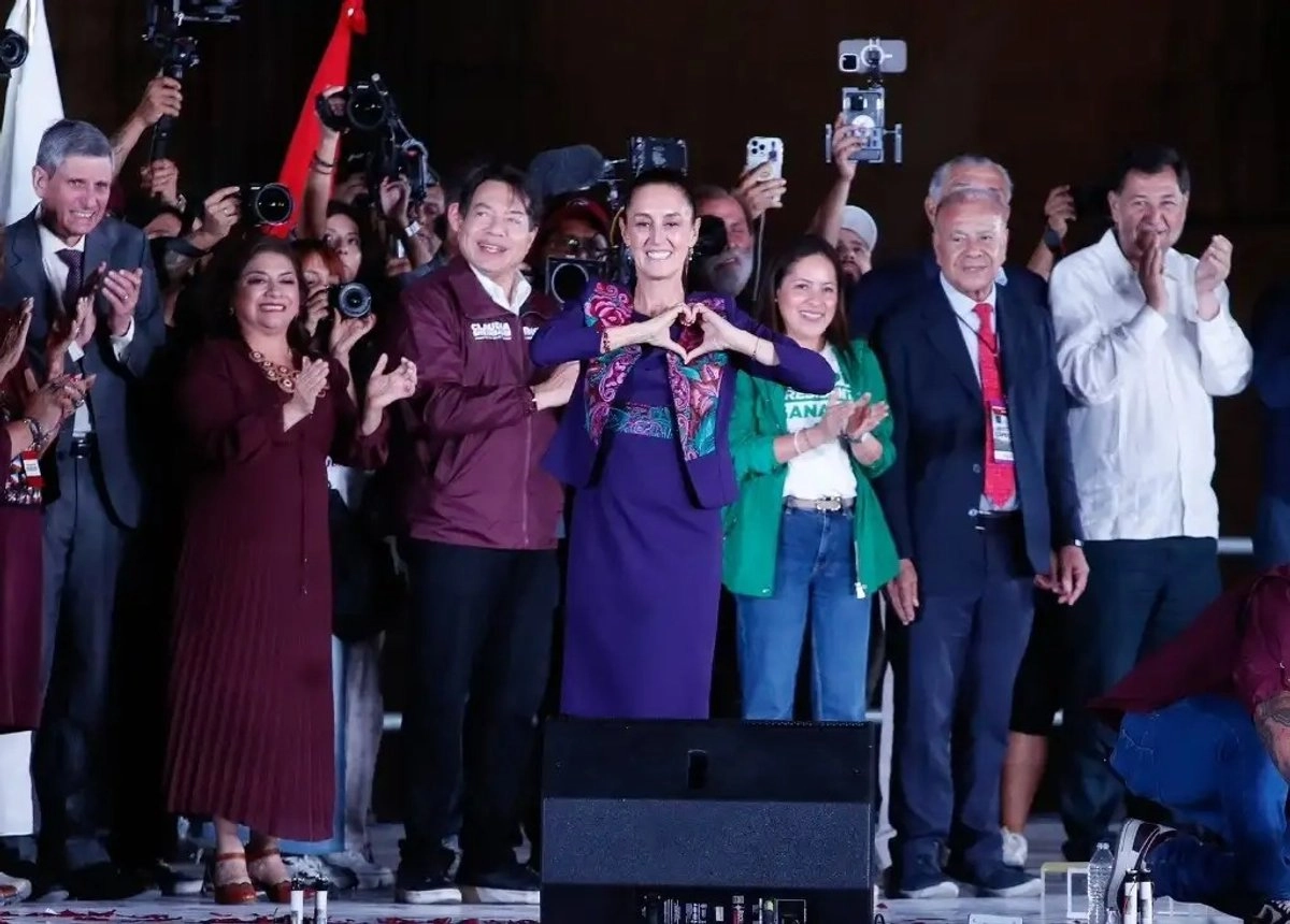 Se terminó el sexenio y se eligió como presidenta a Claudia Sheinbaum, que tiene una posición de izquierda nacionalista. Foto