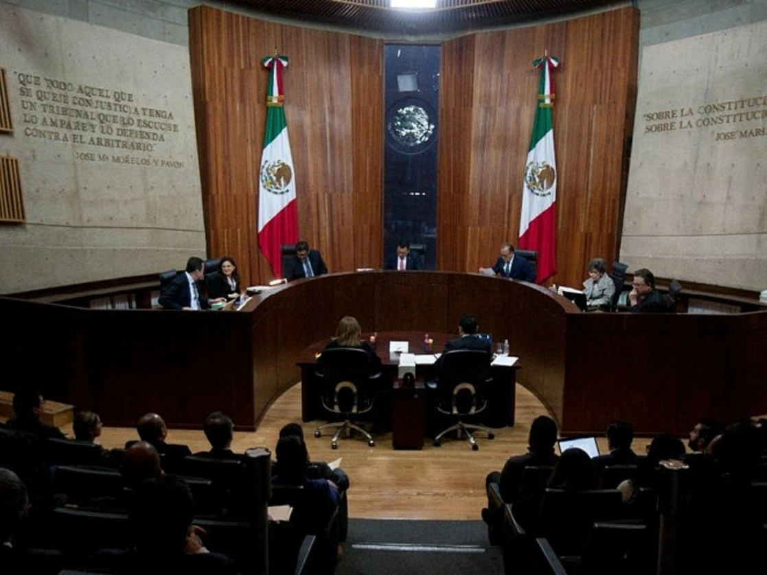 Durante una sesión del Tribunal Electoral del Poder Judicial de la Federación. Foto Cristina Rodríguez / Archivo