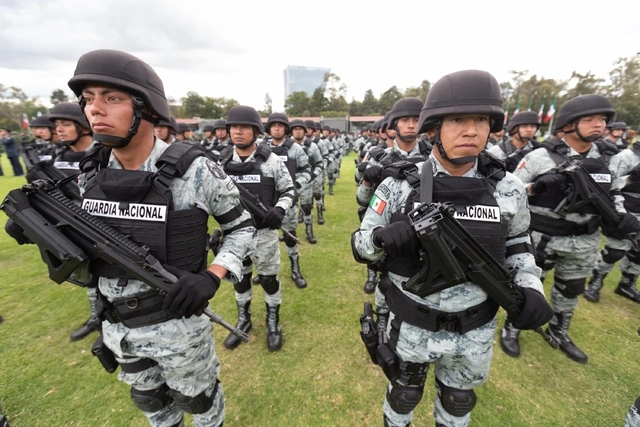 Elementos de la Guardia Nacional en imagen de archivo. Foto Pablo Ramos