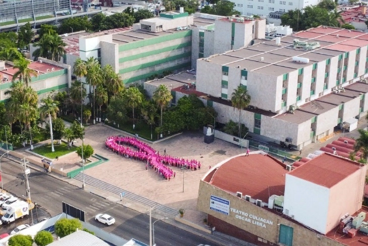 El secretario de Salud, Cuitláhuac González Galindo, dijo que desde ayer se giraron instrucciones para incrementar la seguridad. Foto @ImssSinaloa 