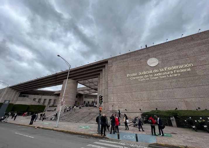 La sede San Lázaro del Consejo de la Judicatura Fedral, en la CDMX.  Foto Alfredo Domínguez / Archivo 