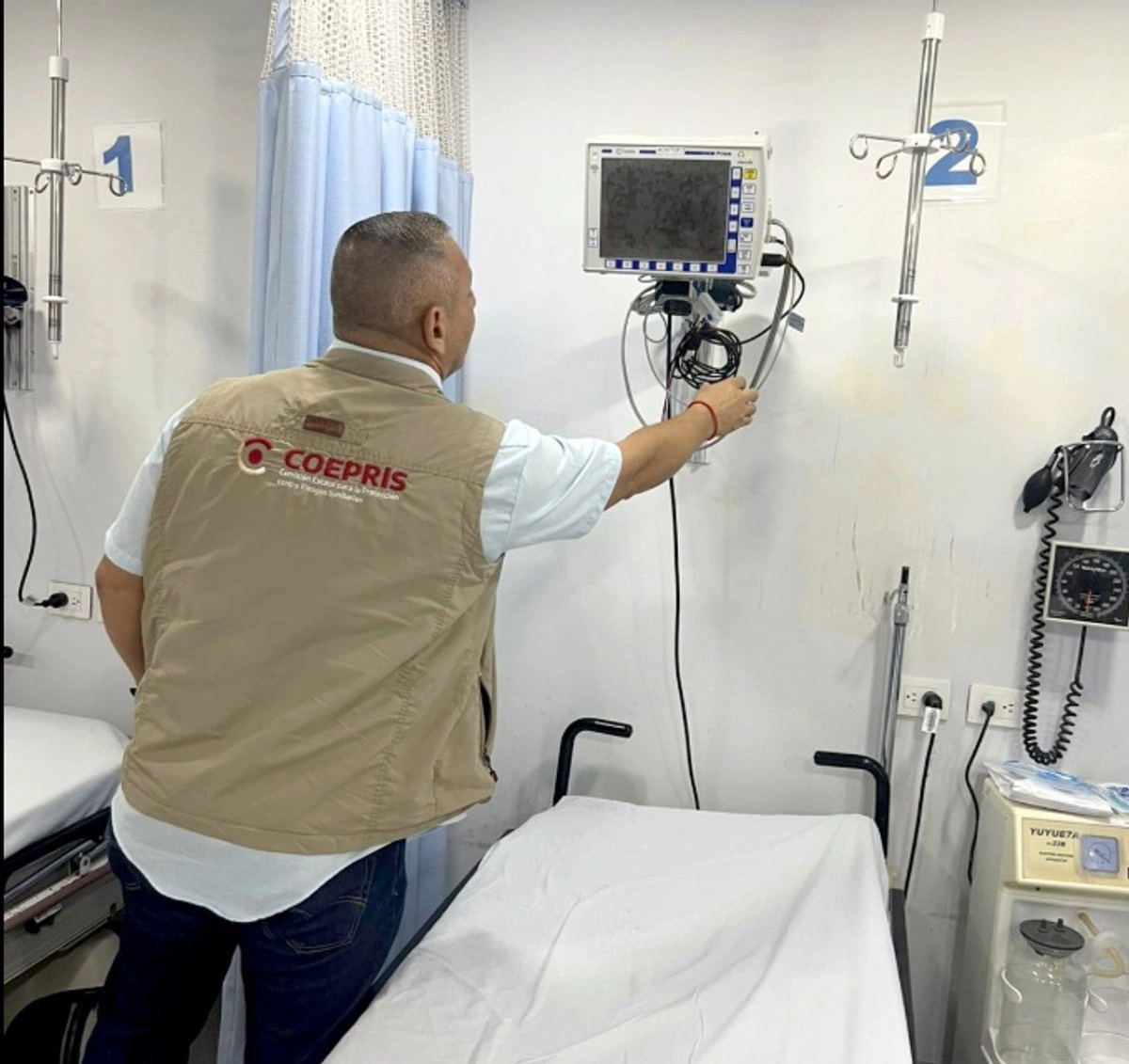 Personal de Coepris Tamaulipas durante una inspección en imagen de archivo. Foto tomada de 