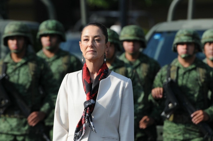 La jefa de Gobierno, Claudia Sheinbaum, detalló que se pondrá énfasis en las zonas y colonias de Xochimilco que registran la mayor incidencia delictiva no sólo con mayor vigilancia, sino también con atención a las causas, el 1 de junio de 2023. Foto Cuartoscuro