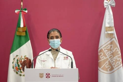 La funcionaria llamó a no bajar la guardia. Foto cortesía del Gobierno de la Ciudad de México