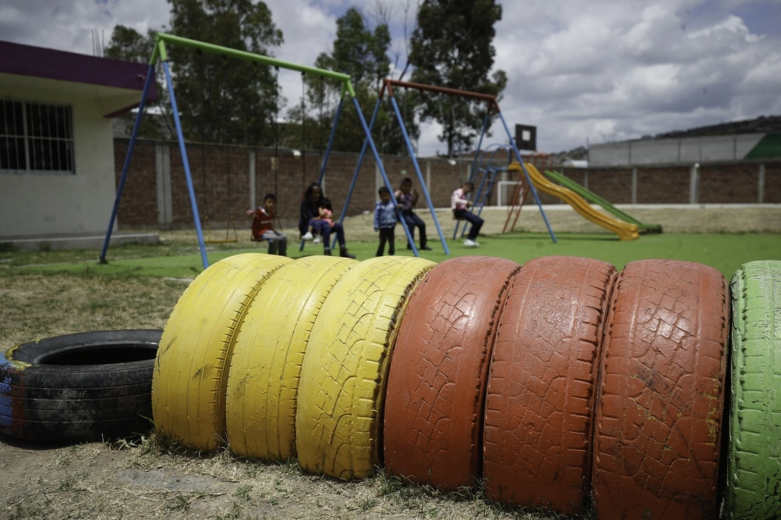 Instalaciones de uno de los refugios de la red nacional. Foto Cristina Rodríguez